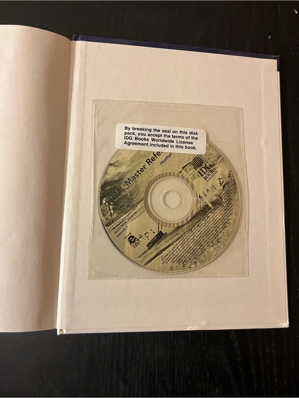 (Original $59.99) IDG Books HTML Master Reference Paperback Book CD 1999 ISBN 07